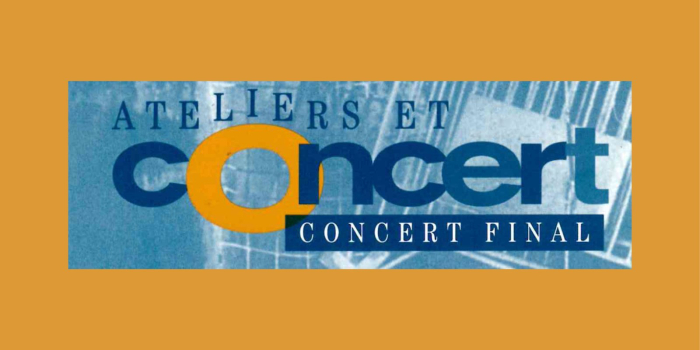 Ateliers et Concert 1995