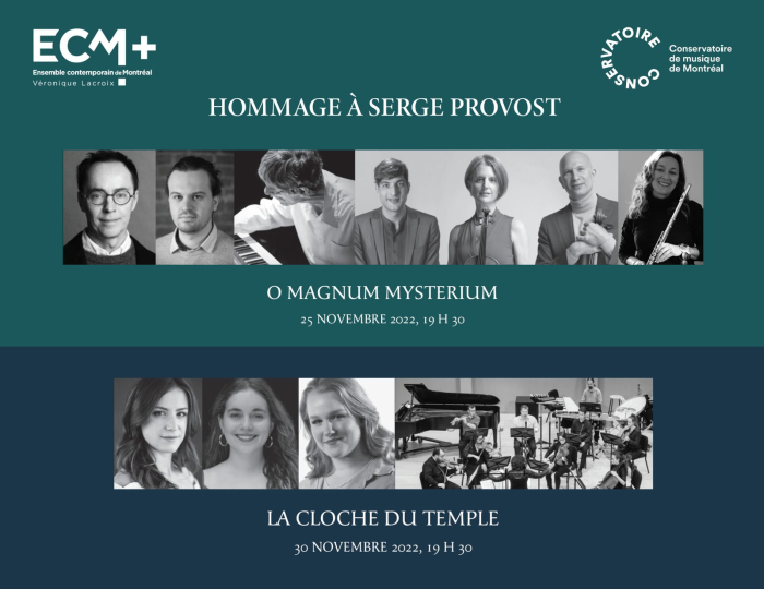 O Magnum Mysterium, Hommage à Serge Provost